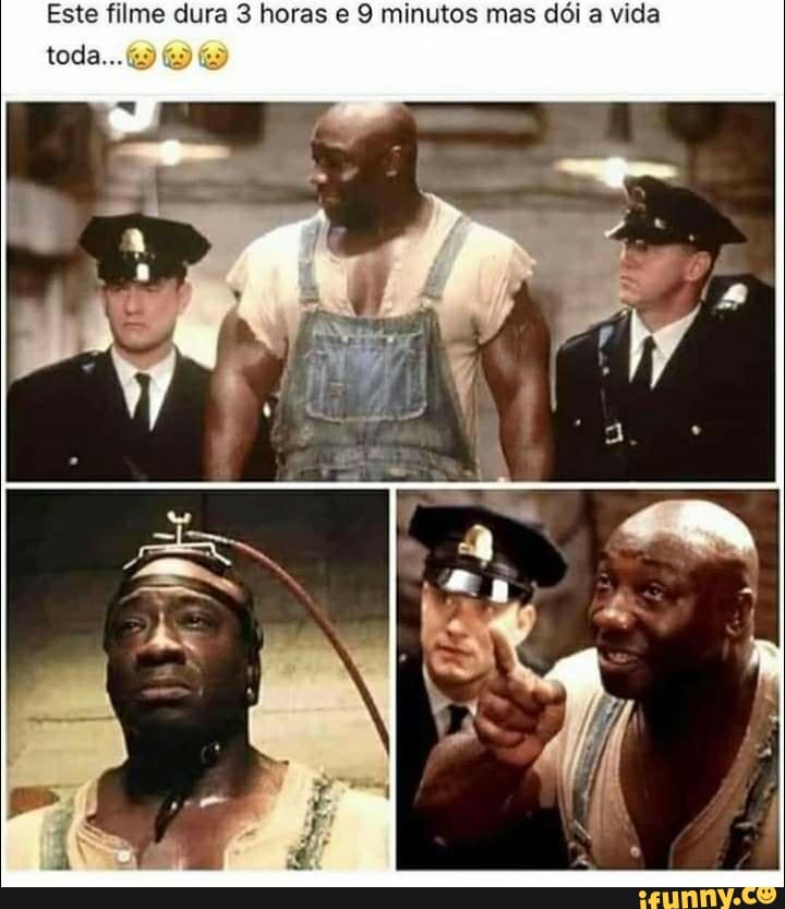 Este filme dura 3 horas e 9 minutos mas dói a vida toda...)