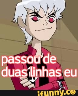 passou de duas'linhas eu