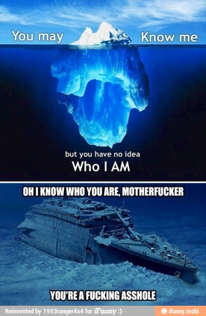 OW WHO YOU ARE, MOTHERFUCKER