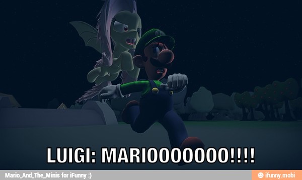 LUIGI: MARIO000000!!!!