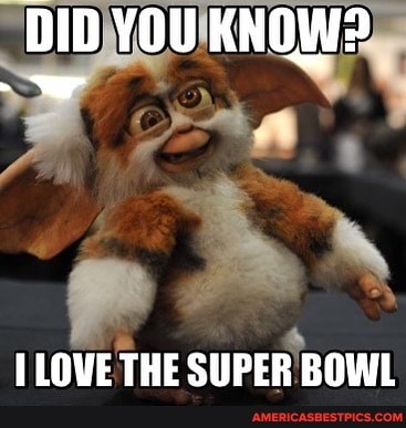 DID YOU KNOW?
LLOVE THE SUPER ROWL