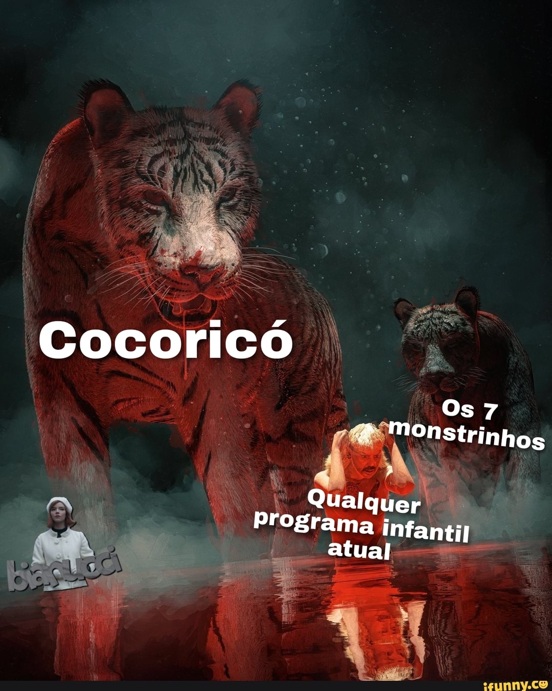 Cocoricó
Os 7
Qualquer
Programa infantil atual