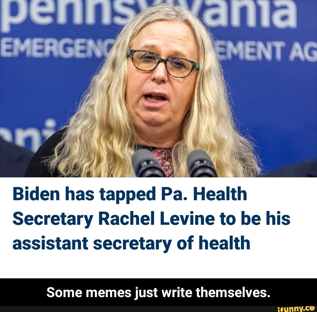 Biden has tapped Pa. Health Secretary Rachel Levine to be his assistant ...