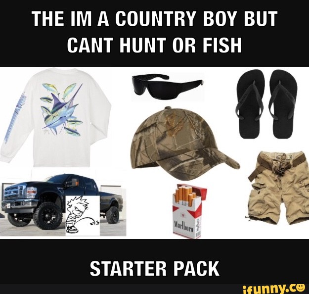 2012 Country Boy In Highschool Starter Pack Throwback R