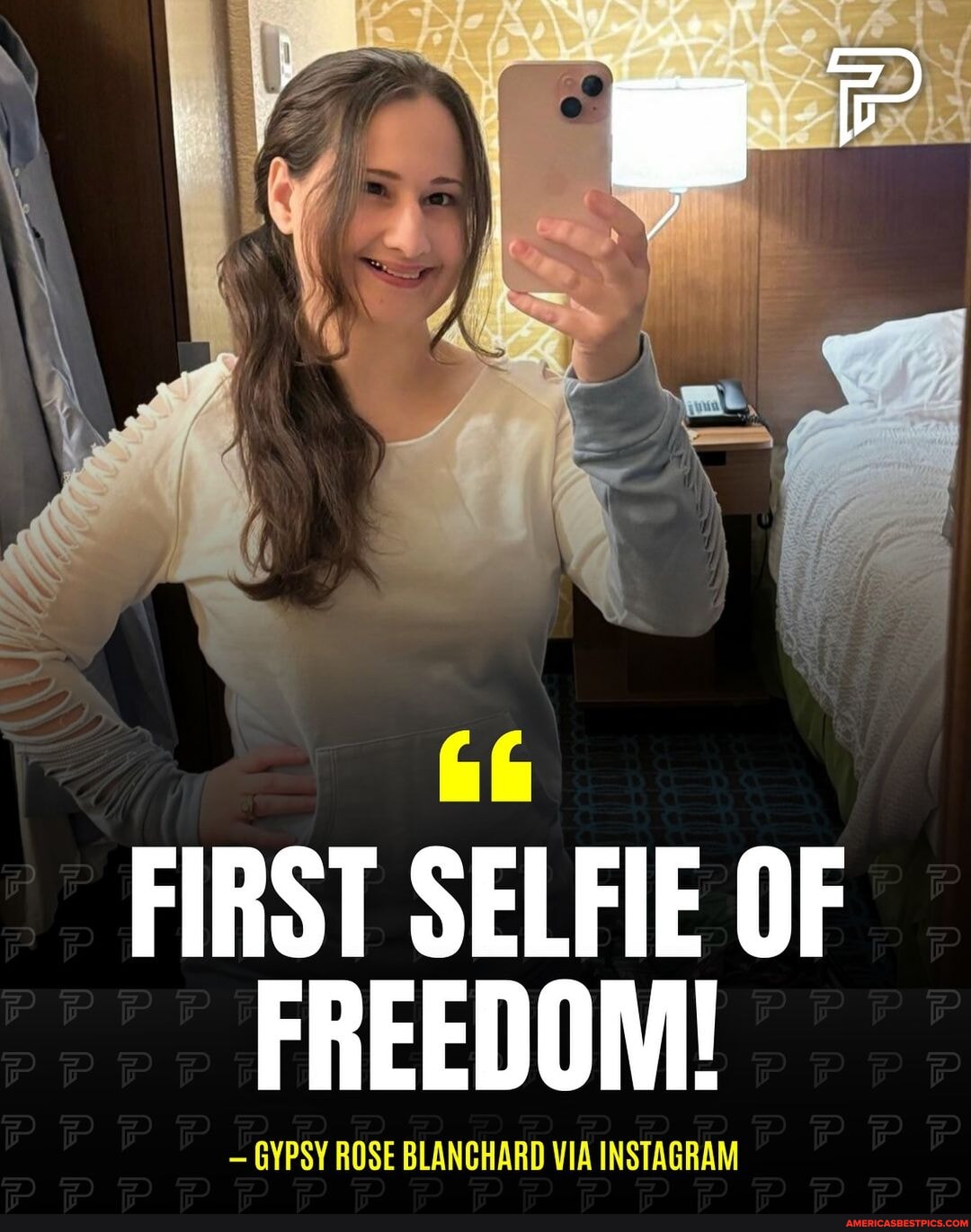 Gypsy Rose Blanchard Shares Her First Selfie To Instagram After Being