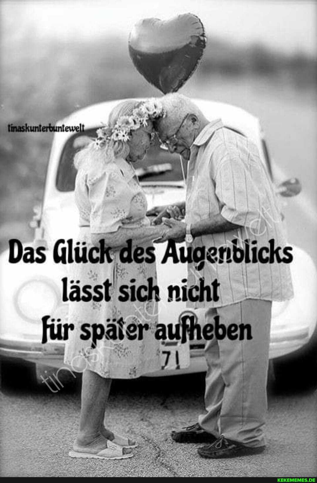 Das Glü
lässt sich nicht
für
er au