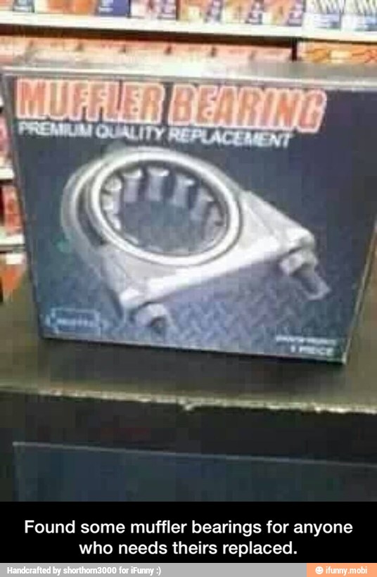 Found some muffler bearings for anyone
who needs theirs replaced. - Found some muffler bearings for anyone who needs theirs replaced.