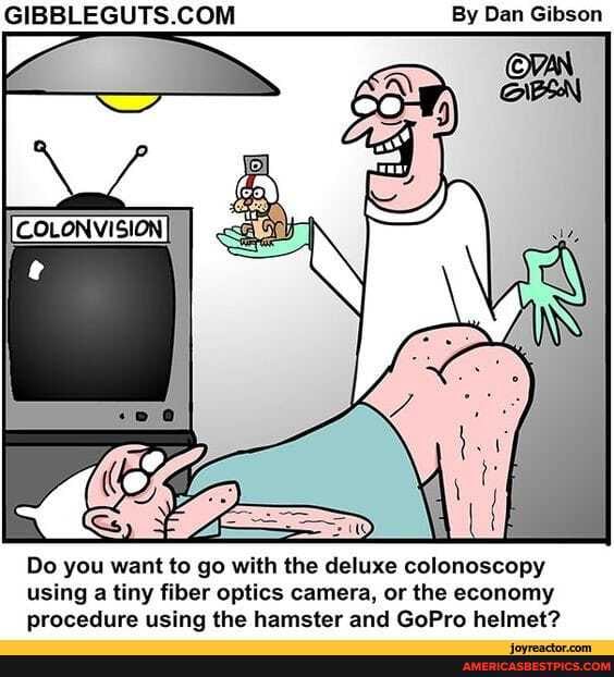 By Dan Gibson
Do you want to go with the deluxe colonoscopy using a tiny fiber optics camera, or the economy procedure using the hamster and GoPro helmet?