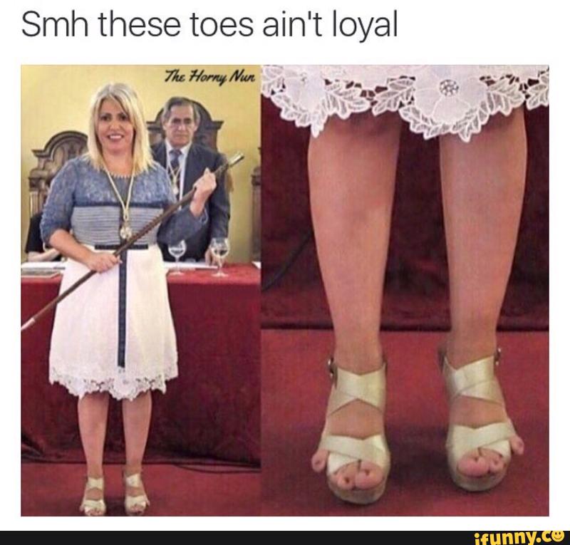Toes loyal these aint 