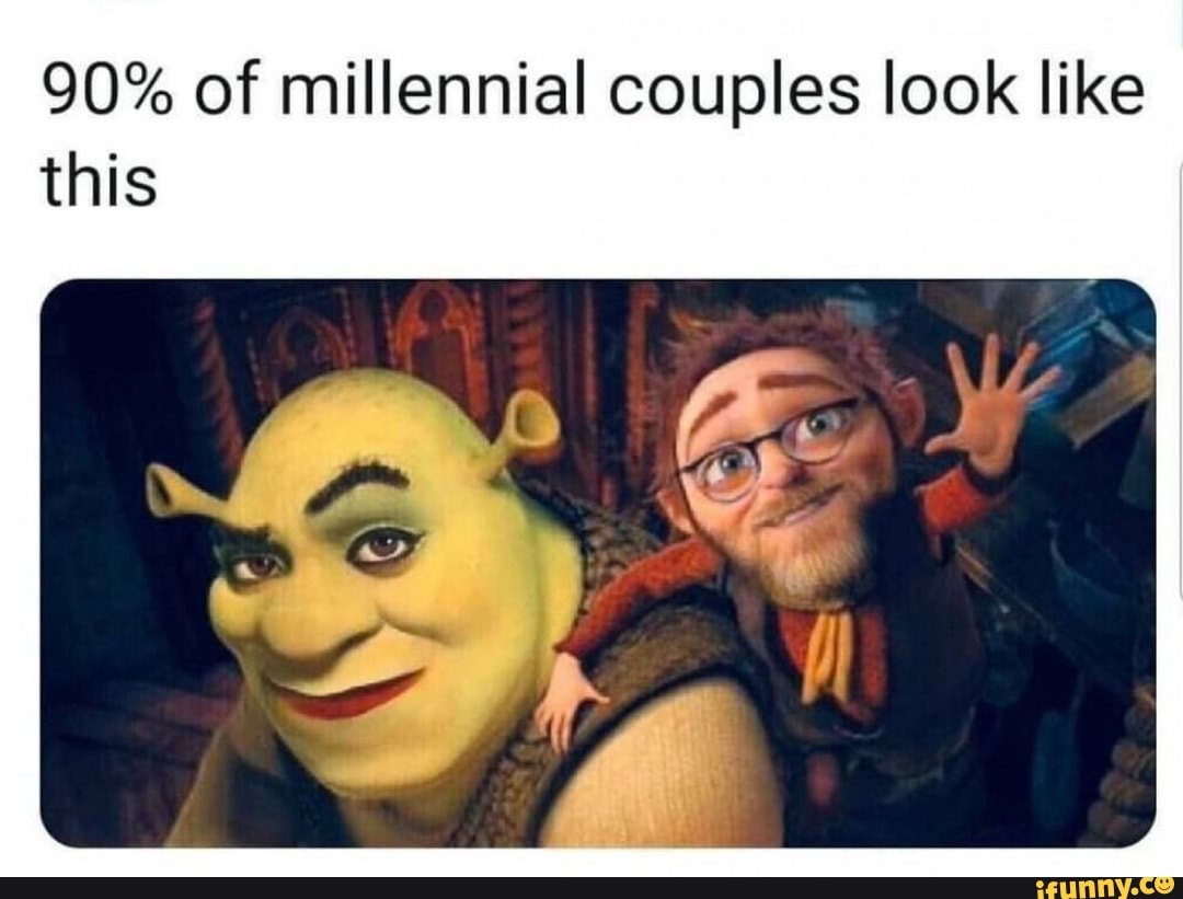 90% of millennial couples look like - iFunny