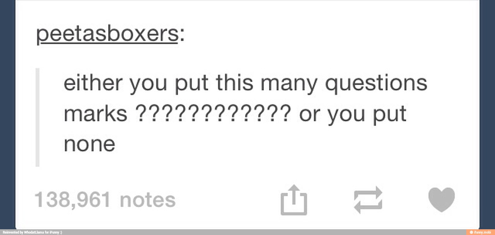 either you put this many questions
none