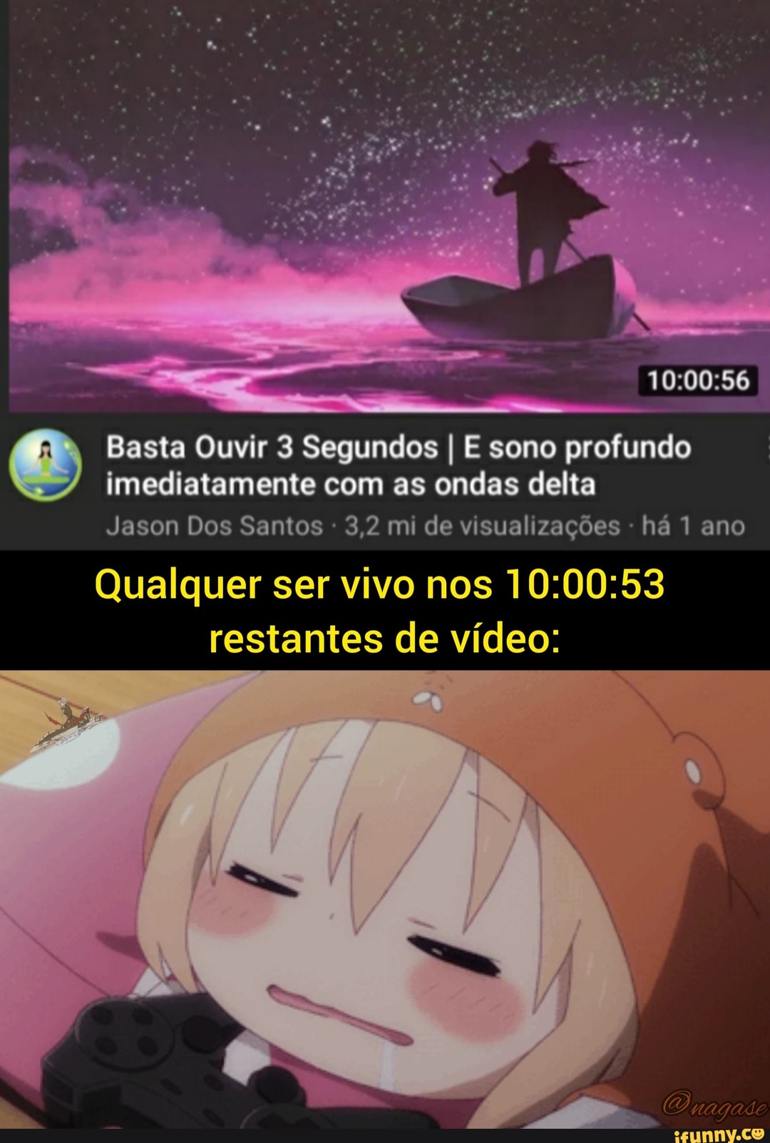 Basta Ouvir 3 Segundos I E sono profundo imediatamente com as ondas delta
Jason Dos Santos 3,2 mi de visualizações há 1 ano
Qualquer ser vivo nos restantes de vídeo:
