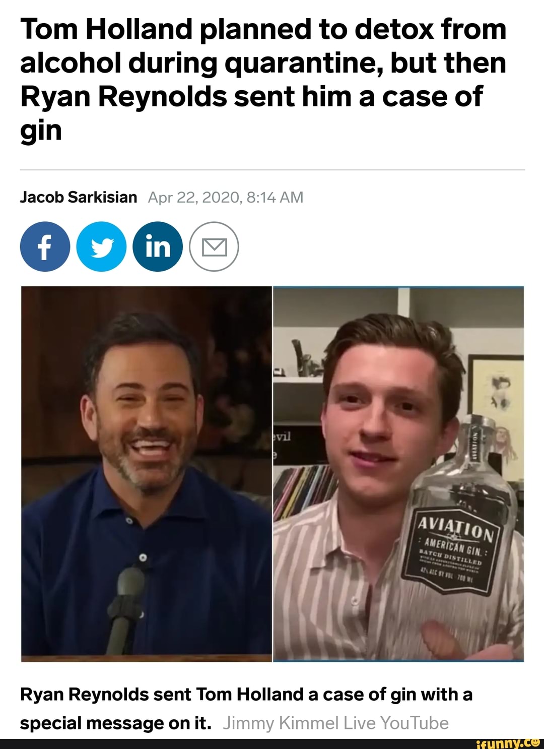 Tom Holland planned to detox from alcohol during quarantine, but then(01)