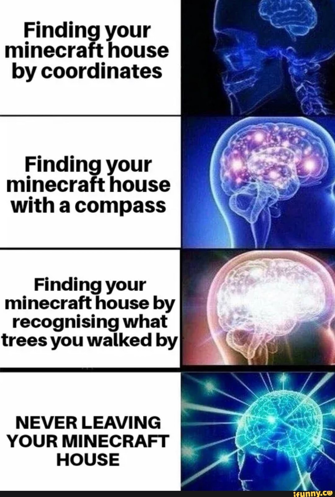 Finding your minecraft house by coordinates Finding your minecraft