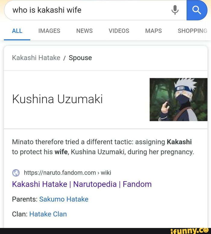 Kakashi Hatake, Wiki