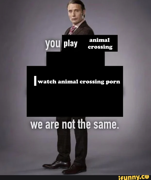 animal play crossing [I watch animal crossing porn we are not the same.