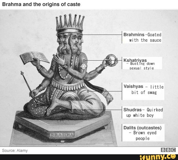 brahma-and-the-origins-of-caste-brahmins-goated-with-the-sauce-bust