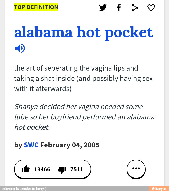 alabama hot pocket 9 the art of seperating the vagina lips and taking a sha...
