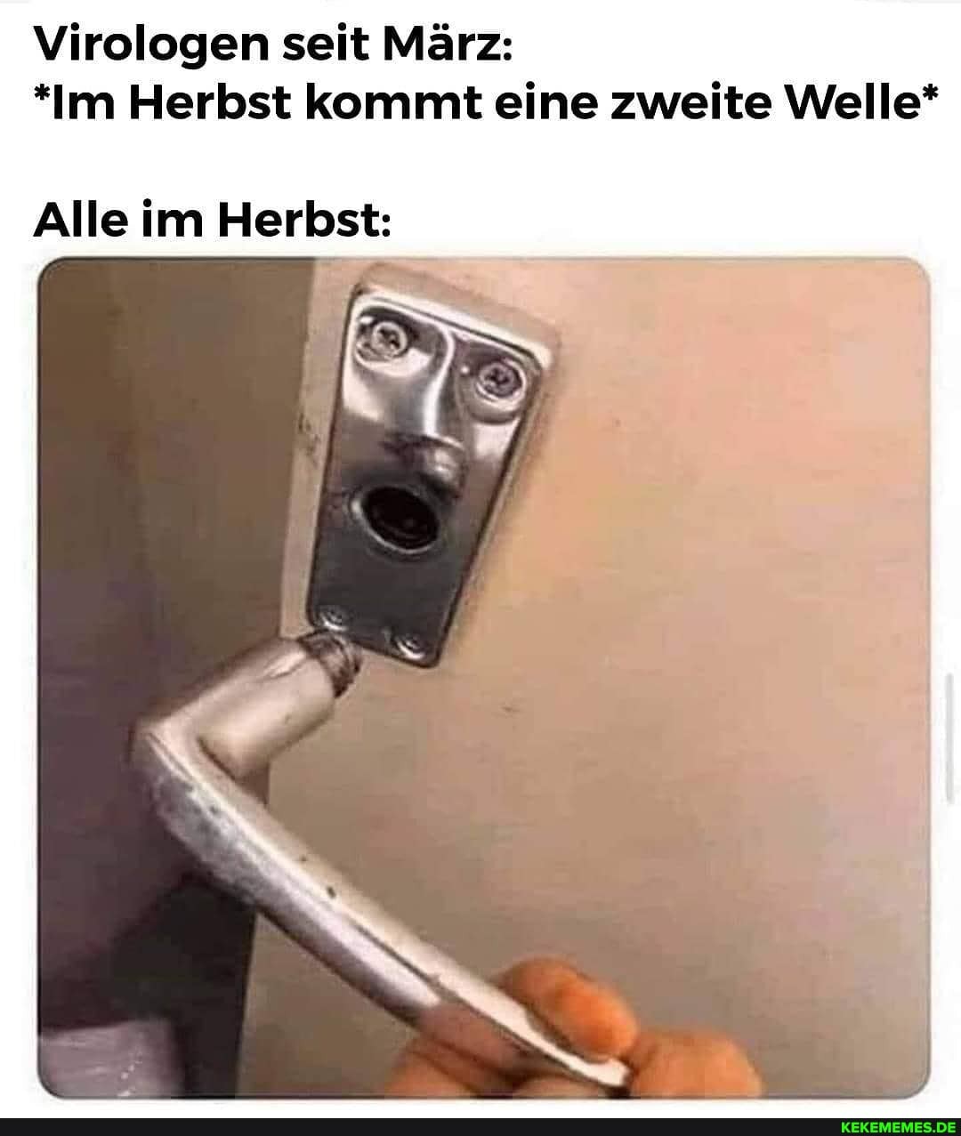 Virologen seit März:
*im Herbst kommt eine zweite Welle*
Alle im Herbst: