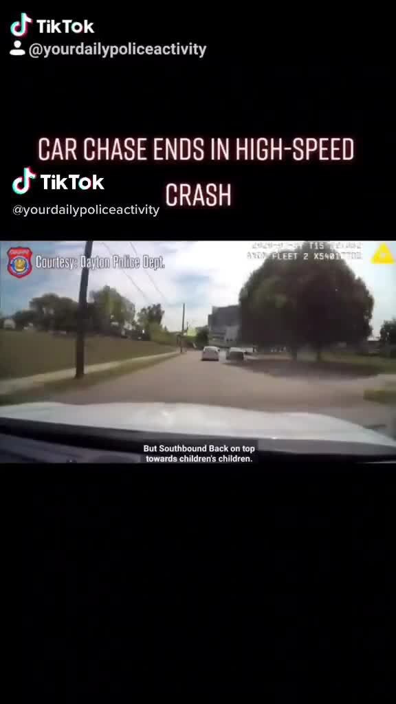 TikTok yourdailypoliceactivity CAR CHASE ENDS IN HIGHSPEED TikTok