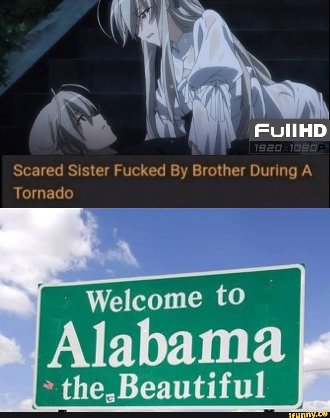 Scared Sister Fucked By Brother During A Tornado