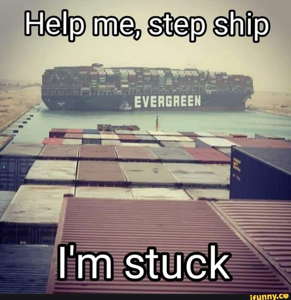 Help me, step ship
GREEN
I'm stuck