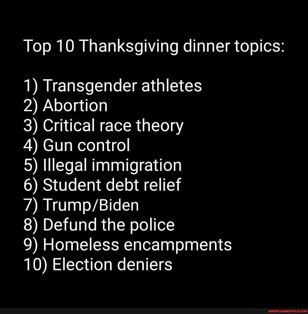 top-10-thanksgiving-dinner-topics-1-transgender-athletes-2-abortion