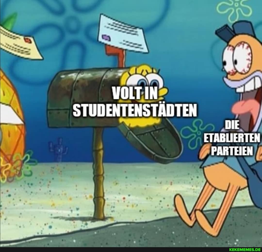 VOLTIN.
STUDENTENSTÄDTEN DIE
ETABLIERTEN PARTEIEN