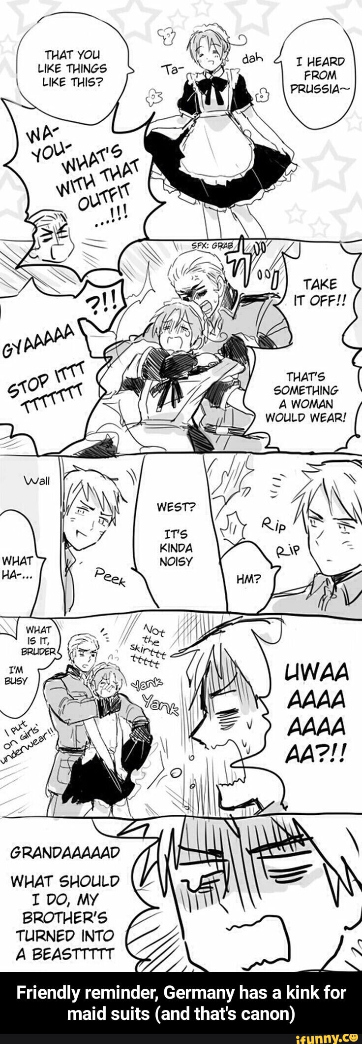 Friendly Reminder Germany Has A Kink For Maid Suits And That S Canon