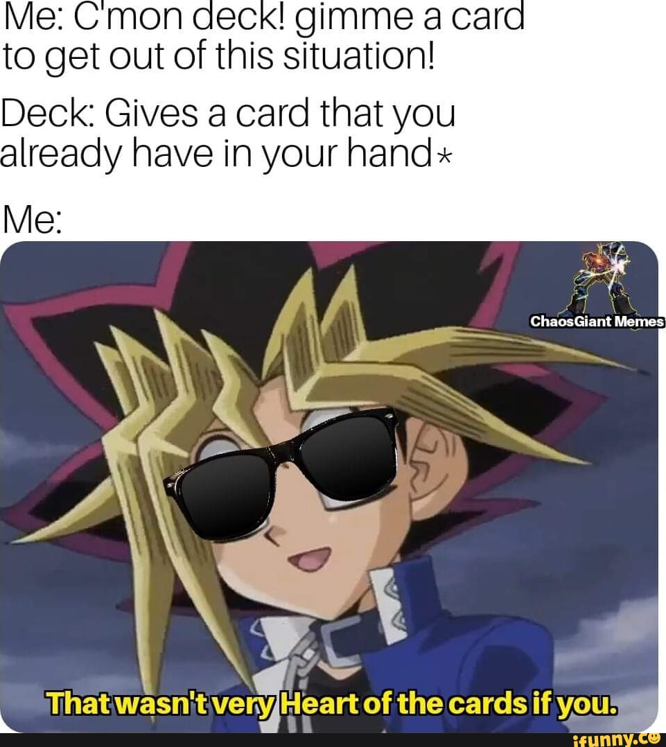 yugioh heart of the cards meme What Now GIF - Yugioh Heart Of The What Now Abridged YuGiOh! - 20 Year Anniversary