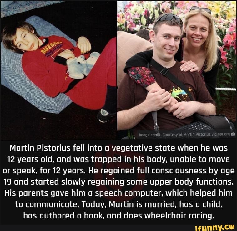 Martin Pistorius fell into vegetative state when he was 12 years  photo