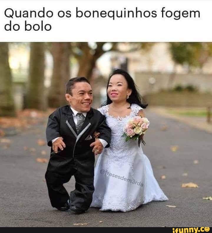 Quando os
bonequinhos fogem