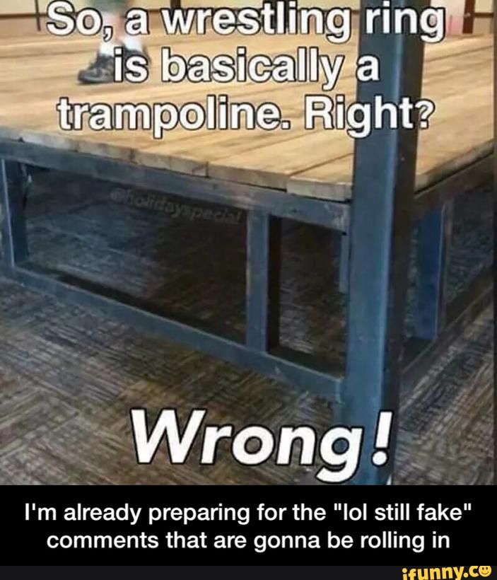 I was already preparing. I was already preparing
