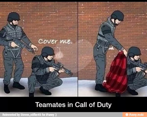 Teamates in Call of Duty