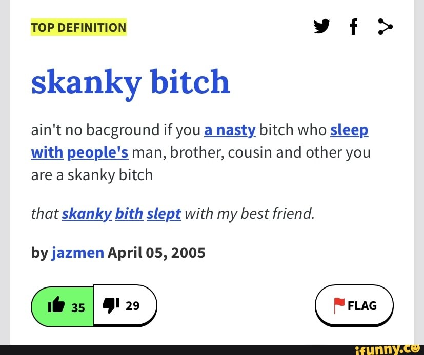 Skanky Bitch