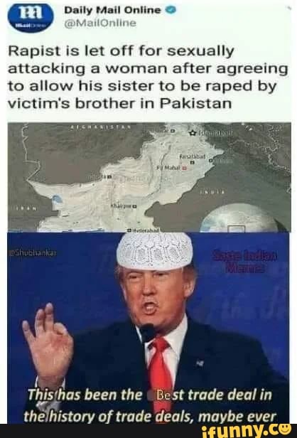 been the
I
Best trade deal in
thelhistory of trade deals, maybe ever