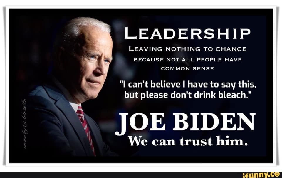 I Can t Believe It Either LEADERSHIP LEAVING NOTHING TO CHANCE BECAUSE NOT ALL PEOPLE HAVE 