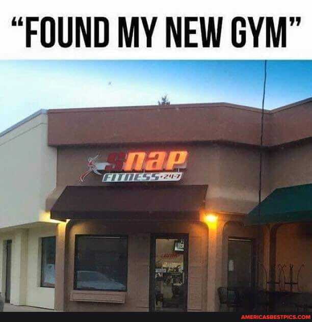 "FOUND MY NEW GYM"
