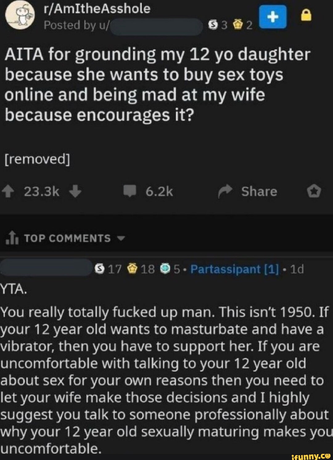 Posted by u/ @2 AITA for grounding my 12 yo daughter because she wants to  buy