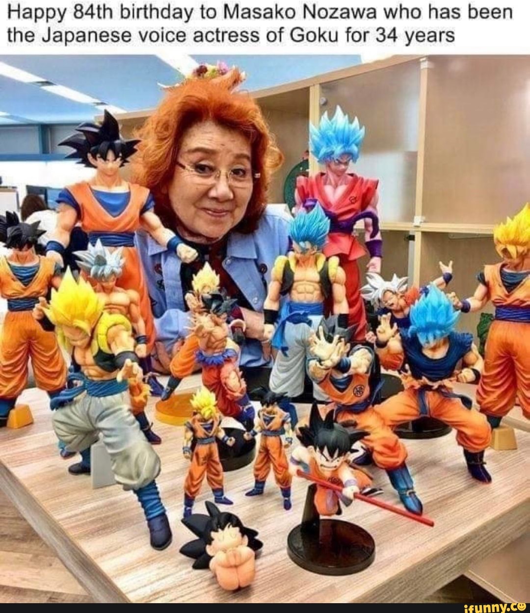 Happy 84th birthday to Masako Nozawa who has been the Japanese voice