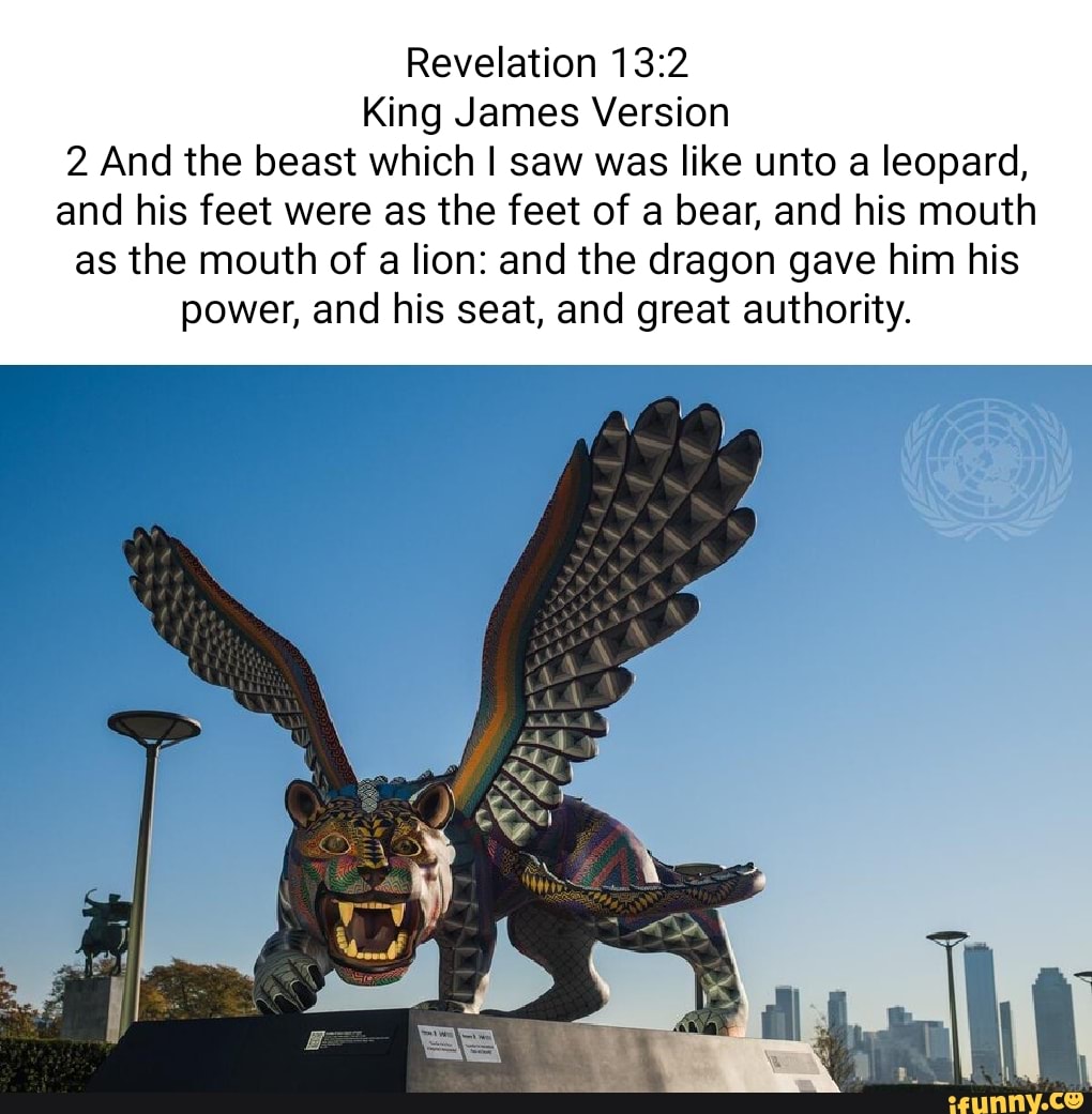 Revelation King James Version 2 And the beast which I saw was like unto ...
