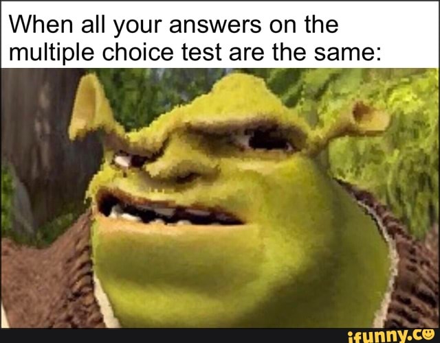 When all your answers on the
multiple choice test are the: Soul