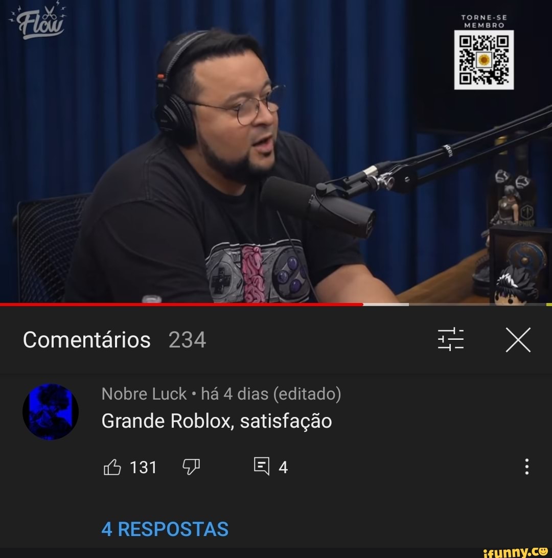 Comentários 234
Nobre Luck há 4 dias (editado)
Grande Roblox, satisfação
$131 EI 4
4 RESPOSTAS
TORNE-SE MEMBRO