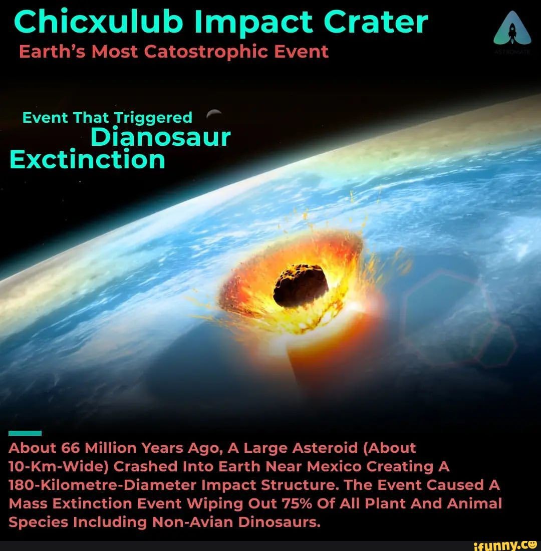 Chicxulub Impact Crater A Earth's Most Catostrophic Event Event That ...