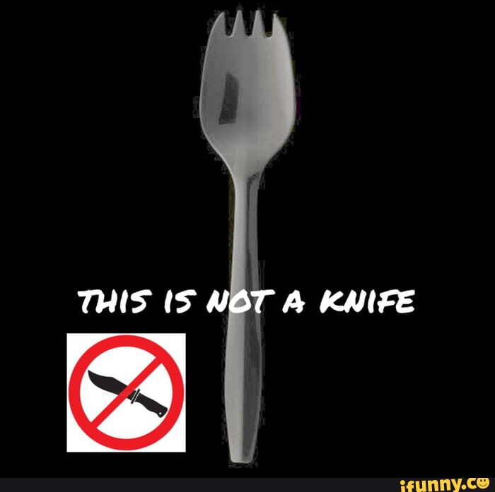 THIS (IS NOT A KNIFE iFunny Brazil