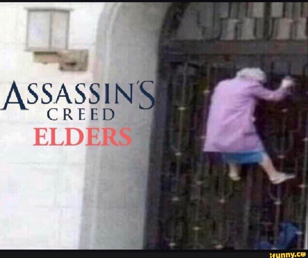 - ~
ASSASSIN
CREED
ELDERS