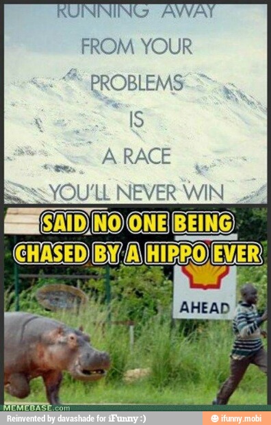 FROM YOUR
PROBLEMS YOU'LL NEVER WIN
Pa