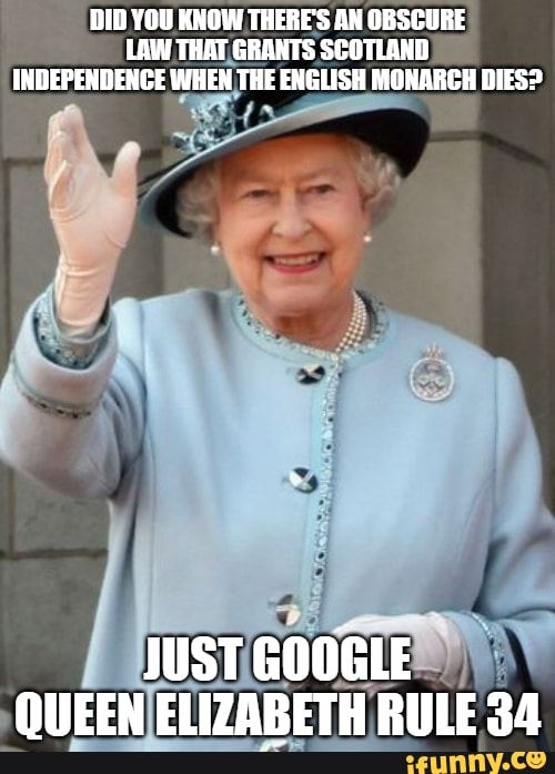 DID YOU KNOW THERE'S AN OBSCURE LAW THAT GRANTS SCOTLAND INDEPENDENCE