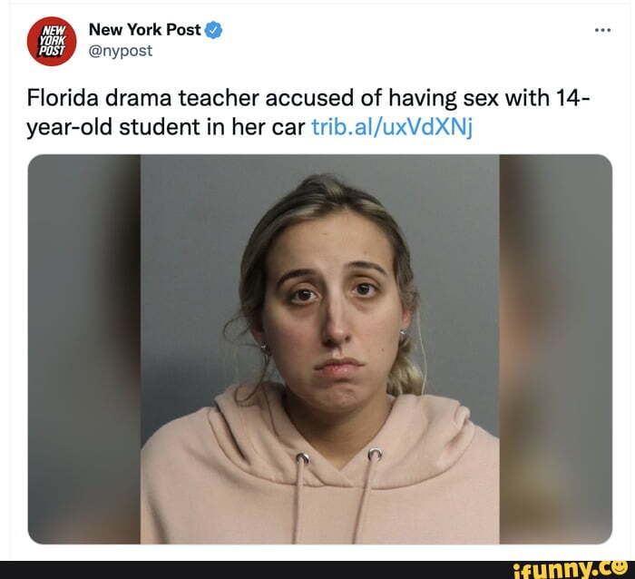 New York Post @nypost YORK POST Florida drama teacher accused of having ...