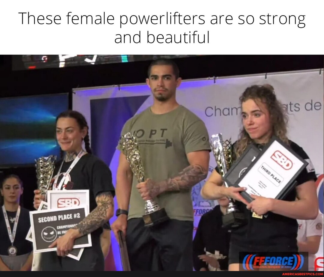 These female powerlifters are so strong and beautiful America’s best